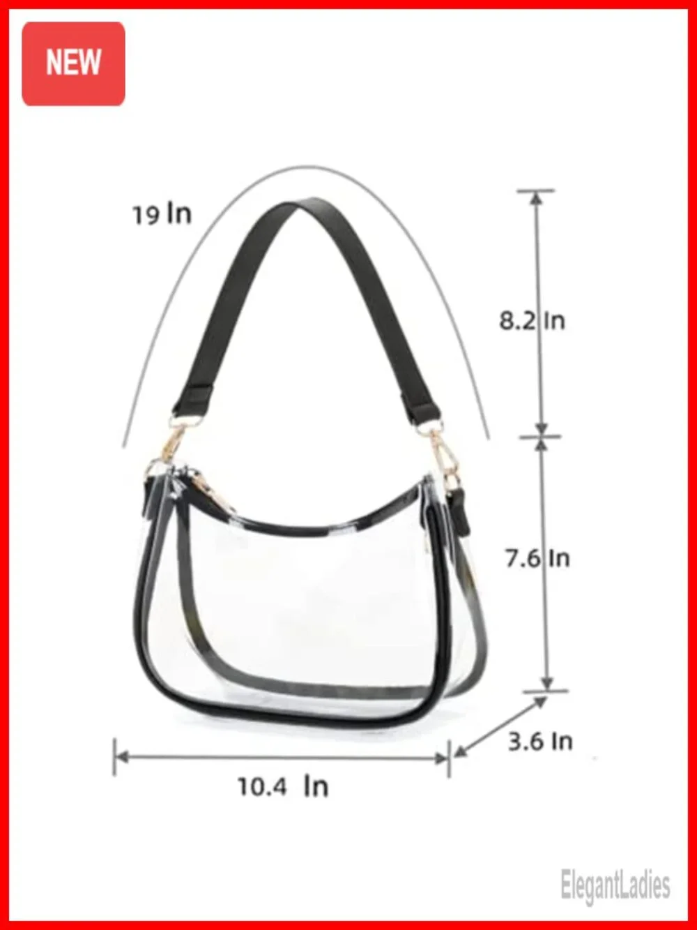 Faux Leather Hobo Tote Handbag for Women, Zipper Clutch Purse